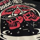 PRiDEorDiE cherry choke T-Shirt -black